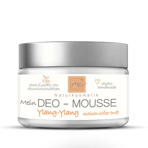 Deo-Mousse Ylang Ylang Deo wie Creme ohne Aluminium Naturkosmetik Bio 50ml