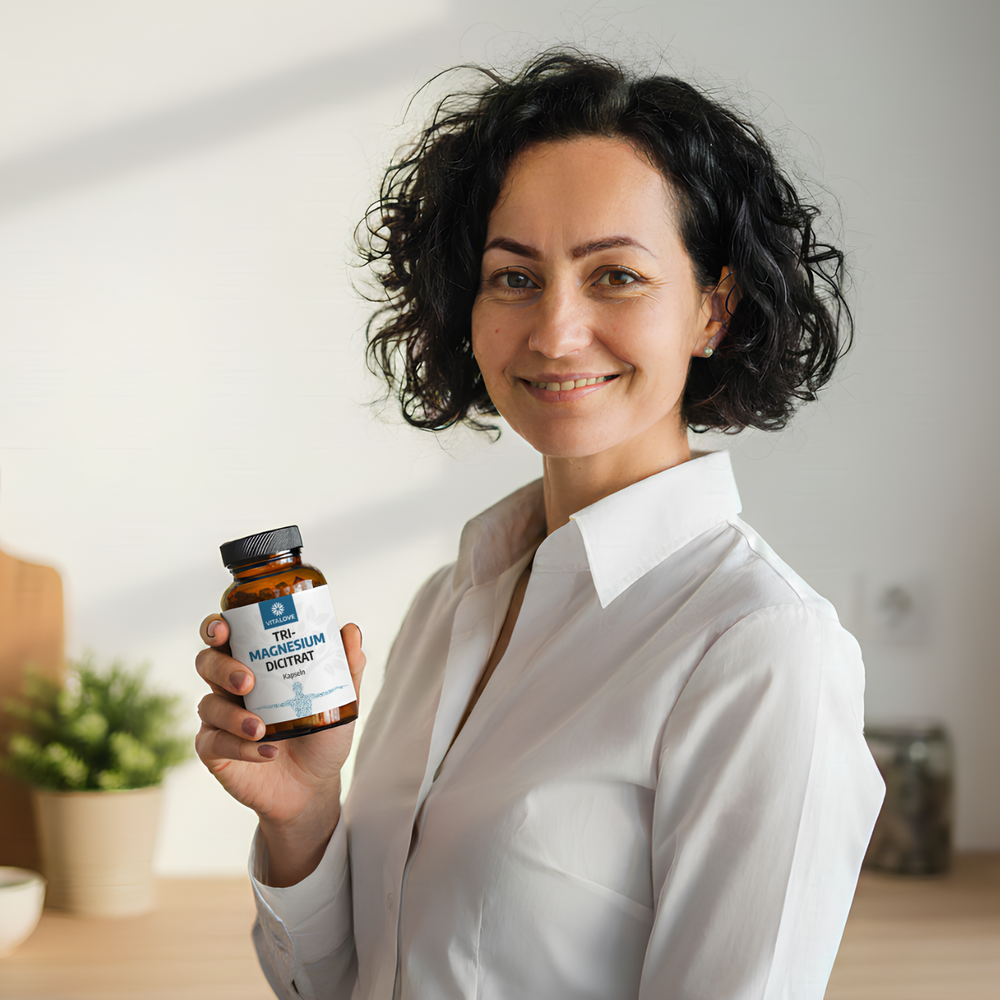 Capsule di trimagnesio dicitrato (360 mg) – 120 capsule