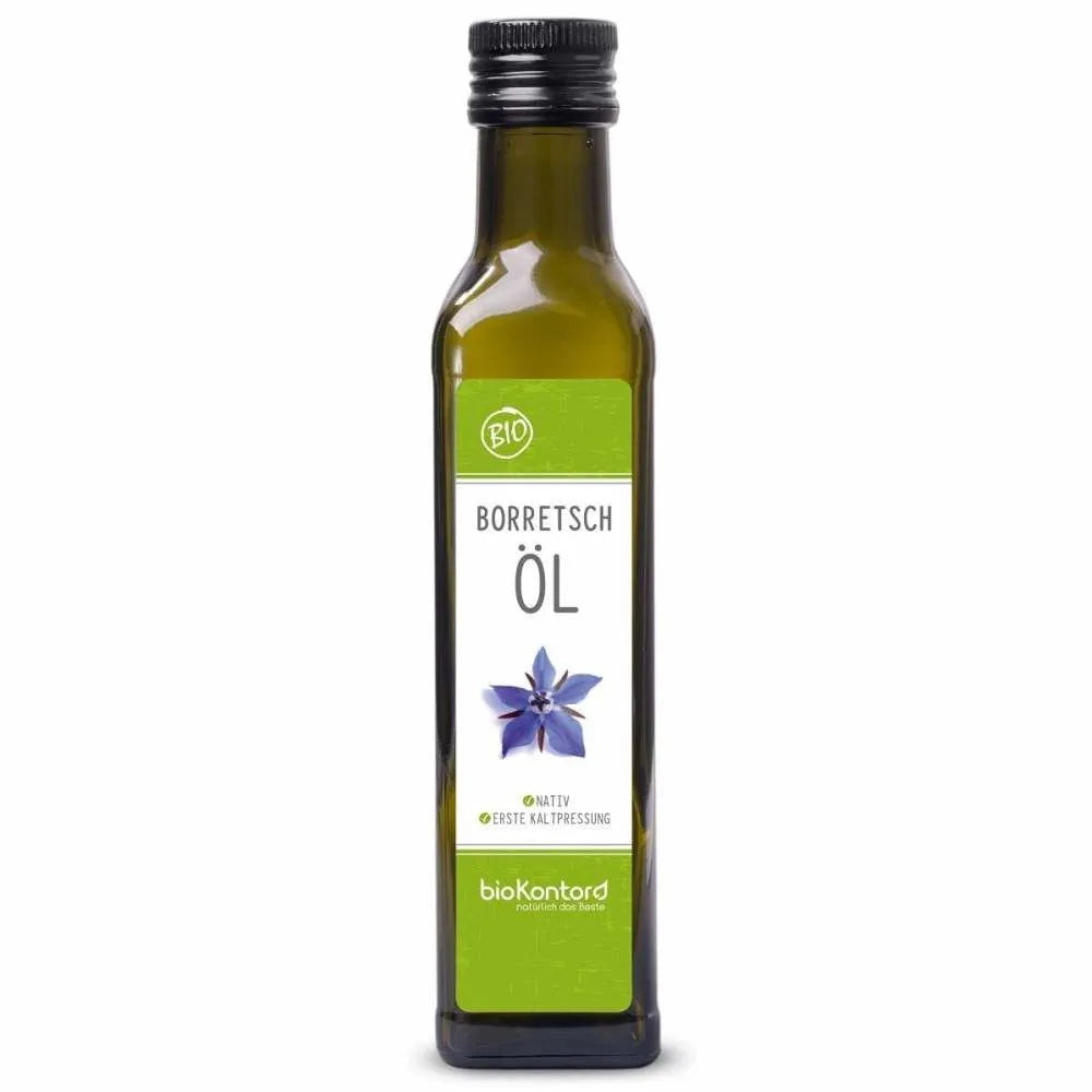 Bio Borretschöl nativ kaltgepresst 250ml – VITALOVE - Naturprodukte Bio Borretschöl nativ kaltgepresst 250ml – VITALOVE - Naturprodukte