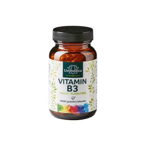 Vitamin B3 Niacin "Flush Free" - 90 Kapseln