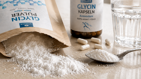 Glycin Wirkung, Einnahme und Qualität: Was du vor dem Kauf wissen solltest