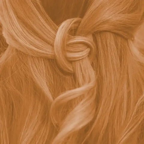SET Colore per capelli professionale "biondo rame chiaro caldo - biondo tiziano caldo"