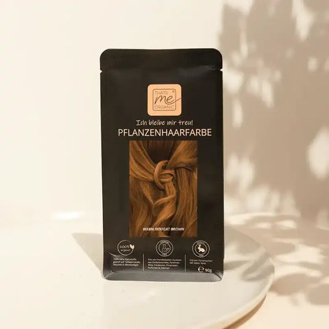 Professional Plant Hair Colour SET Warm Nougat Brown