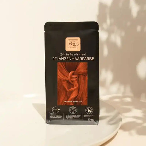 SET professionale di tinta vegetale per capelli "henné rosso freddo puro"
