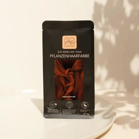 Professional Plant Hair Colour SET "Warm Rubin Red"