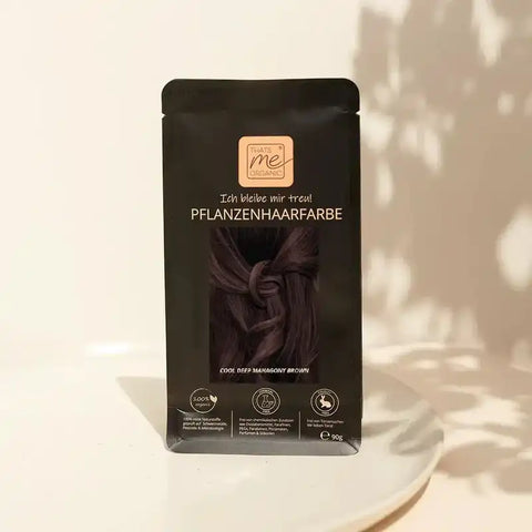 SET per tintura per capelli professionale freddo mogano scuro "cool deep mahagony brown"