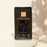 Profi-Pflanzenhaarfarbe SET kühles dunkles Mahagony-Schwarz "cool deep mahagony black"