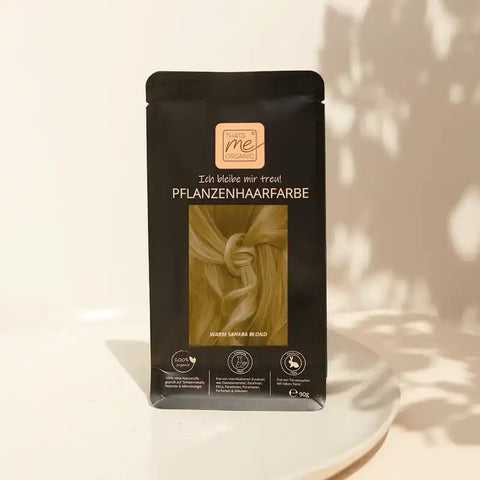 Professional Plant Hair Colour Cool Sahara Blond "Cool Sahara Blond in 2 Steps" 2 x 90 g Refill Packs