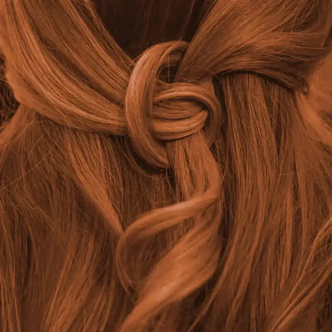 Tinta professionale per capelli vegetale SET rame caldo "warm copper brown"