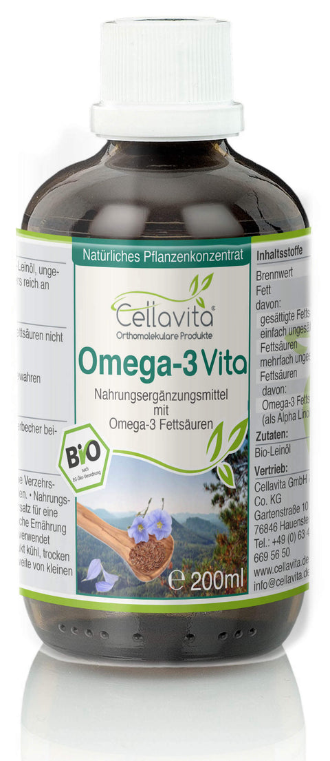 Concentrato vegetale Omega-3 (biologico) 200 ml