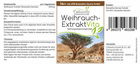 Weihrauch-Extrakt Vita - 50g Pulver