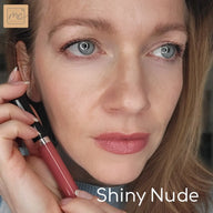 Lucidalabbra Biologico Shiny Pink + Shiny Nude – Nutriente, Coprente + Cruelty-Free | Cosmetici Naturali