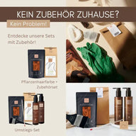 Professional Plant Hair Colour SET "Warm Pure Henna Red"
