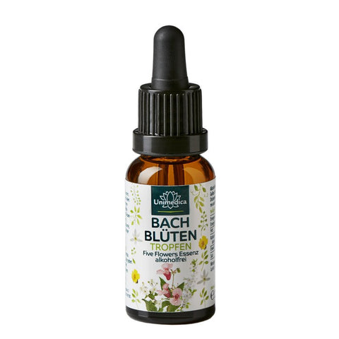 Bachblüten Tropfen - Five Flowers Essenz - alkoholfrei - 20 ml