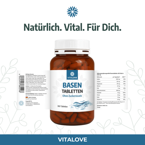 Basen-Tabletten-VITALOVE