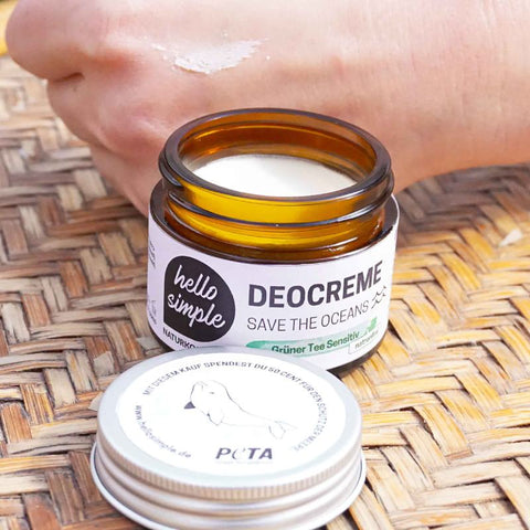 Deocreme – Save The Oceans, Grüner Tee Sensitiv