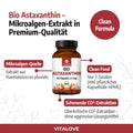 Bio Astaxanthin Kapseln mit schonender CO2-Extraktion