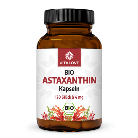 Bio Astaxanthin Kapseln – 60 Stück à 4 mg