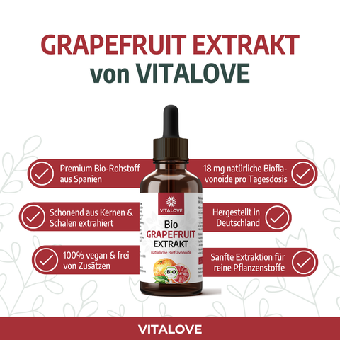 Bio Grapefruitkernextrakt Tropfen – 50ml