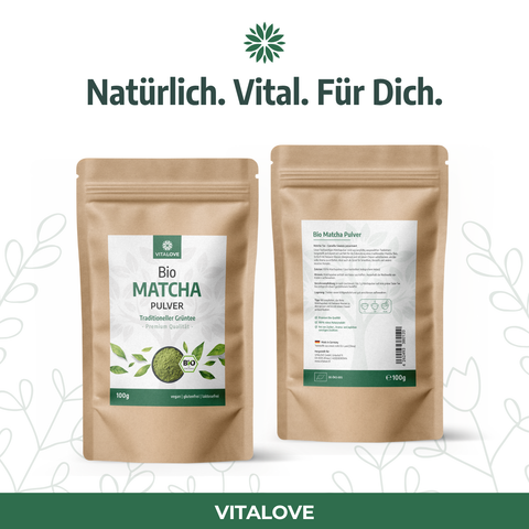 Bio Matcha Pulver - traditioneller Grüntee