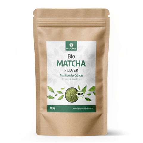 Bio Matcha Pulver - traditioneller Grüntee