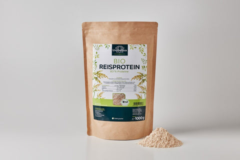 Bio Reisprotein - 83 % Proteine - 1000 g - natürliche Eiweissquelle
