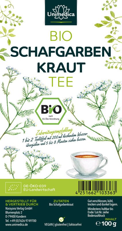 Bio Schafgarbenkrauttee - 100 g