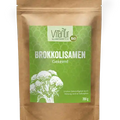 Bio Brokkolisamen gekeimt 700g Vitanur im braunen Standbeutel mit grünem Etikett