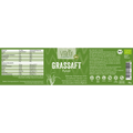 VitaNUR Bio Grasssaft Pulver 170g Etikett, grüne Verpackung, Nährwerte, Zutaten, vegan