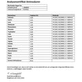 Analysezertifikat Bio Protein Vegan Pur Aminosäurenprofil Tabelle Vitanur LebensKraftPur