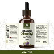 Chlorophyll Tropfen (natürlich aus Alfalfa) – 50 ml