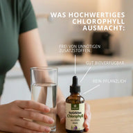 Chlorophyll Tropfen (natürlich aus Alfalfa) – 50 ml