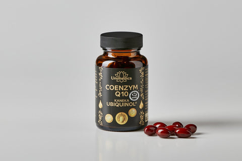 Coenzym Q10 Ubiquinol - Premium-Wirkstoff vom Marktführer KANEKA aus Japan - 100 mg pro Tagesdosis - 60 Softgelkapseln