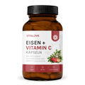 Vitalove Eisen und Vitamin C Kapseln mit Curryblatt und Acerola