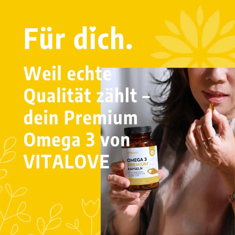 Omega 3 Fischöl Kapseln mit EPA und DHA – 90 Stück