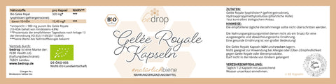 Propolis & Gelée Royale Kapseln im Set | 2x 60 Kapseln (100% Imker-Qualität)