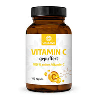 Vitamin C gepuffert - 180 Kapseln von VITALOVE