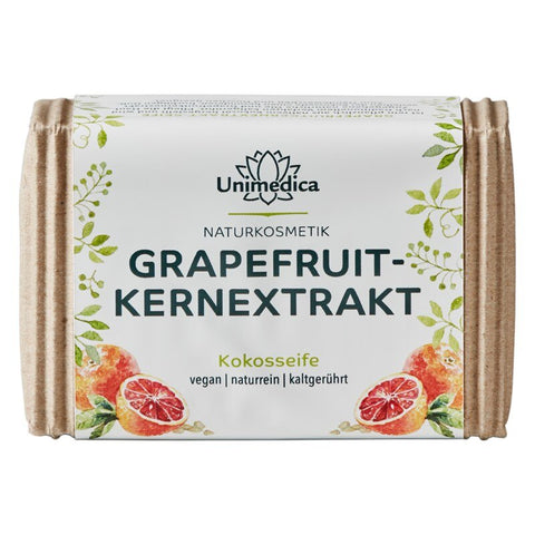 Grapefruitkern Seife - Grapefruitkernextrakt-Kokosseife - naturrein und kaltgerührt - 100 g
