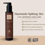 BIO-Haarmaske & Spülung Aloe 2 in 1 Intensive Hair Care 200ml - VITALOVE - Naturprodukte