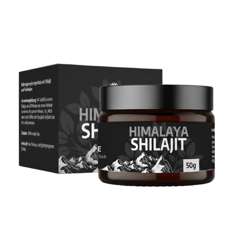Himalaya Shilajit Harz – 50g Reines Naturharz