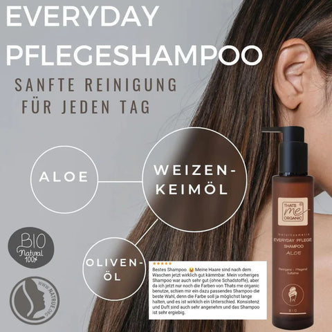 Limited Edition: Bio-Pflege Shampoo "Everyday" Aleo Naturkosmetik 50ml
