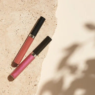 Lucidalabbra Biologico Shiny Pink + Shiny Nude – Nutriente, Coprente + Cruelty-Free | Cosmetici Naturali