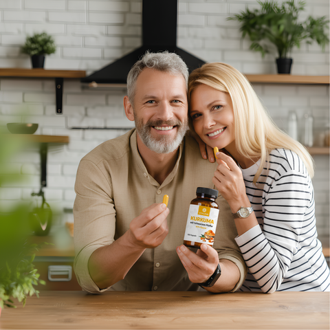 Kurkuma FORTE - mit schwarzem Pfeffer - 100 Kapseln