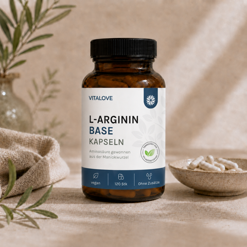 L-Arginin Base Kapseln von VITALOVE
