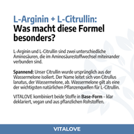 L-Arginin-L-Citrullin-Kapseln