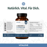 L-Arginin-L-Citrullin-Kapseln