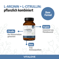 L-Arginin-L-Citrullin-Kapseln