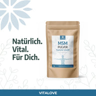 MSM Pulver 1 kg – organischer Schwefel