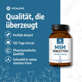 Reines Methylsulfonylmethan ohne Zusätze