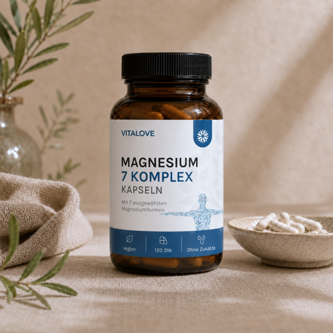 Magnesium 7 Komplex Kapseln von VITALOVE